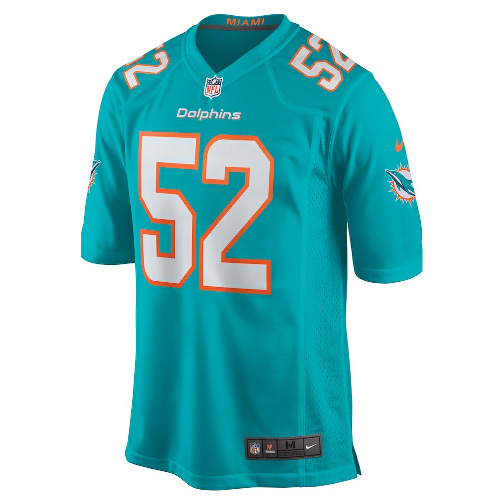 Patrick Paul Miami Dolphins Game Jersey - Aqua | Nike for sale