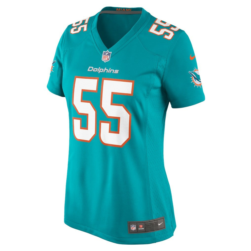 Aaron Brewer Miami Dolphins Women's Game Jersey - Aqua | Nike on sale