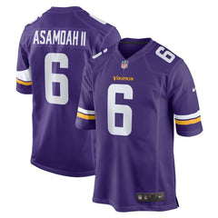 Brian Asamoah II Minnesota Vikings Game Jersey - Purple | Nike outlet