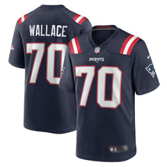 Caedan Wallace New England Patriots Game Jersey - Navy | Nike on sale