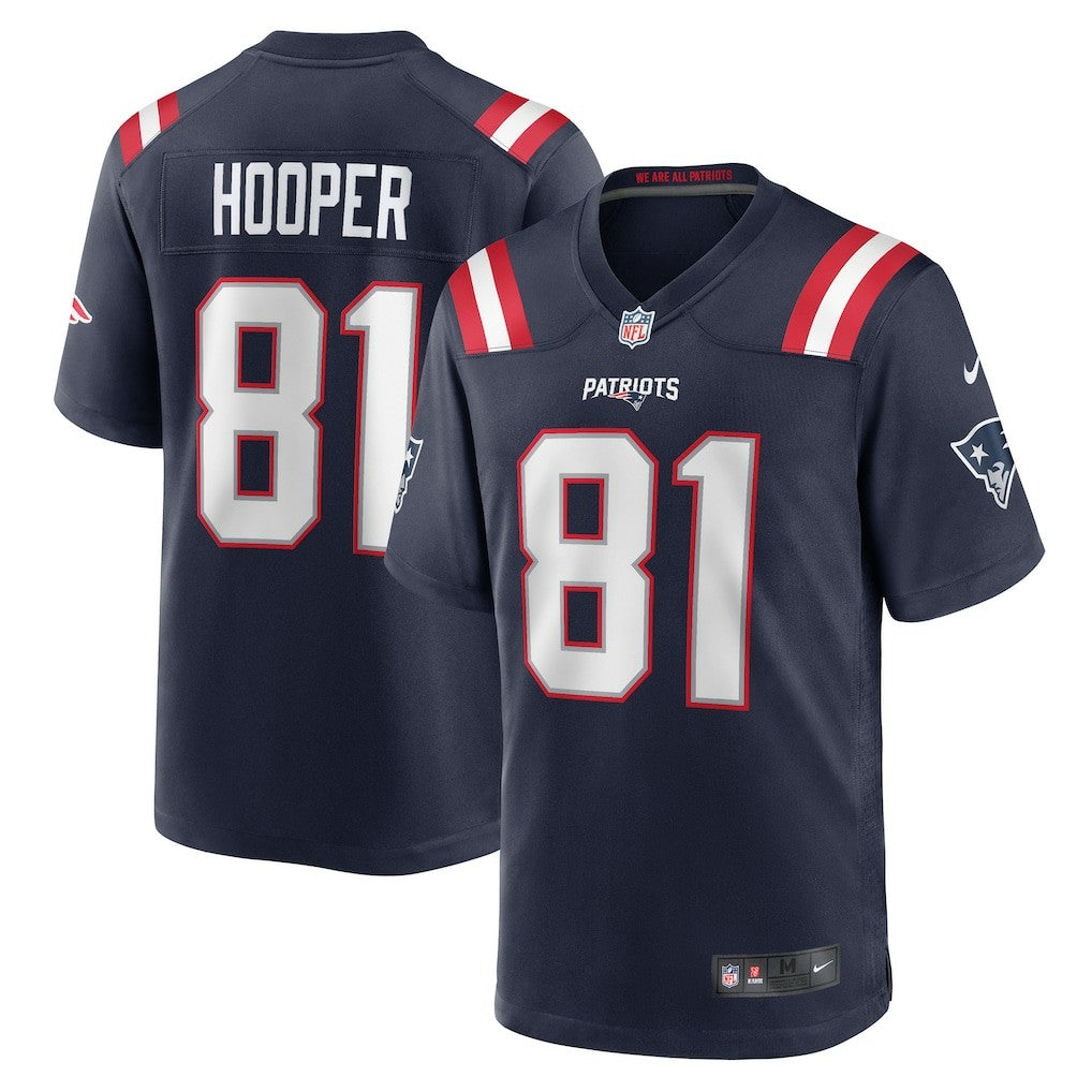 Austin Hooper New England Patriots Game Jersey - Navy | Nike outlet