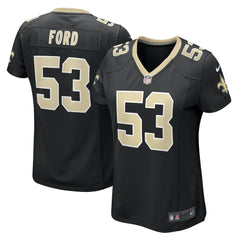 Jaylan Ford New Orleans Saints Women's Game Jersey - Black | Nike cheap