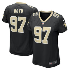 Khristian Boyd New Orleans Saints Women's Game Jersey - Black | Nike sale
