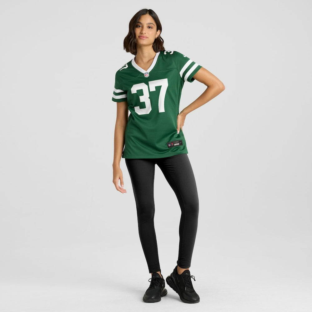 Qwan'tez Stiggers New York Jets Women's Game Jersey - Legacy Green | Nike on sale