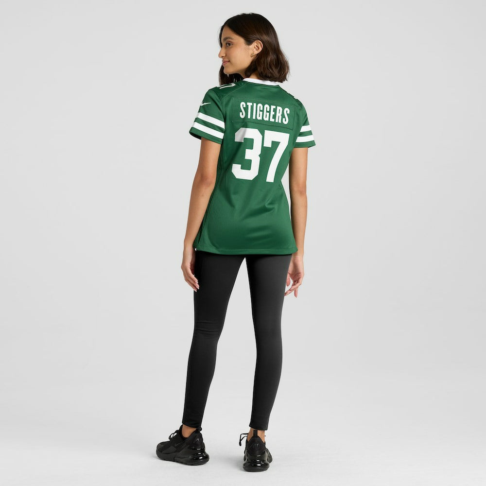 Qwan'tez Stiggers New York Jets Women's Game Jersey - Legacy Green | Nike on sale