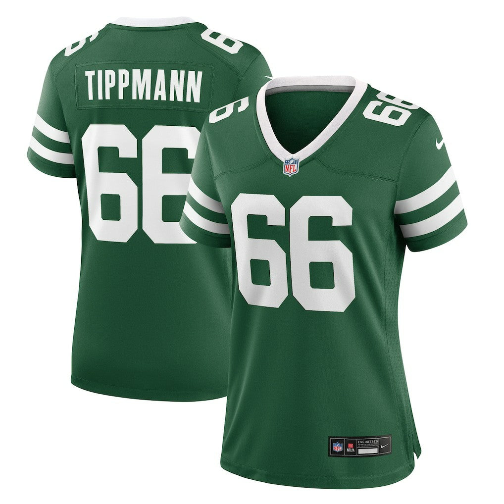 Joe Tippmann New York Jets Women's Game Jersey - Legacy Green | Nike discount