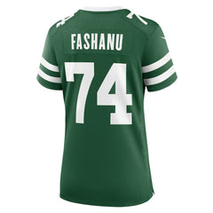 Olu Fashanu New York Jets Women's Game Jersey - Legacy Green | Nike sale