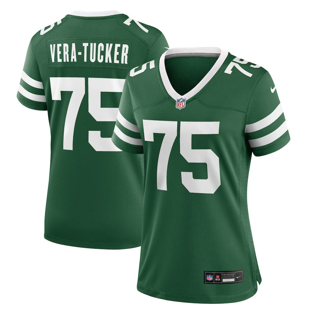 Alijah Vera-Tucker New York Jets Women's Game Jersey - Legacy Green | Nike sale