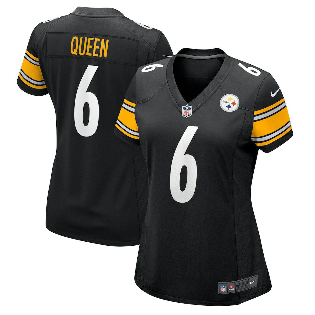 Patrick Queen Pittsburgh Steelers Women's Team Game Jersey - Black | Nike cheap