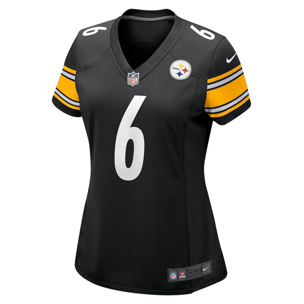 Patrick Queen Pittsburgh Steelers Women's Team Game Jersey - Black | Nike cheap