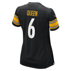 Patrick Queen Pittsburgh Steelers Women's Team Game Jersey - Black | Nike cheap