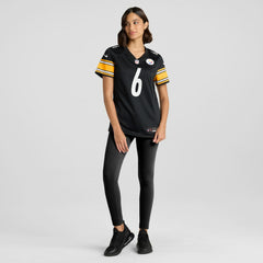 Patrick Queen Pittsburgh Steelers Women's Team Game Jersey - Black | Nike cheap