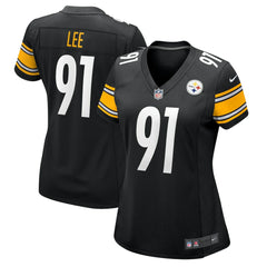 Logan Lee Pittsburgh Steelers Women's Team Game Jersey - Black | Nike for sale