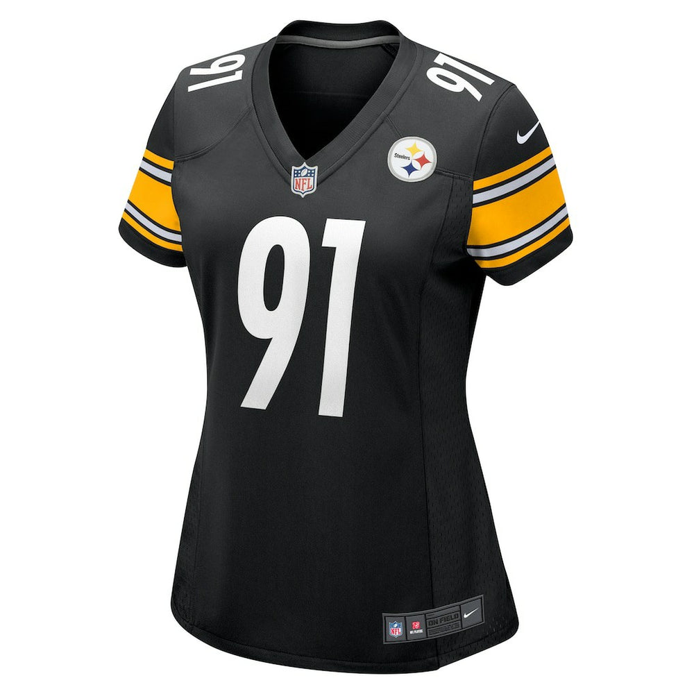 Logan Lee Pittsburgh Steelers Women's Team Game Jersey - Black | Nike for sale