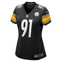 Logan Lee Pittsburgh Steelers Women's Team Game Jersey - Black | Nike for sale