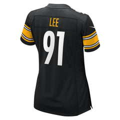 Logan Lee Pittsburgh Steelers Women's Team Game Jersey - Black | Nike for sale