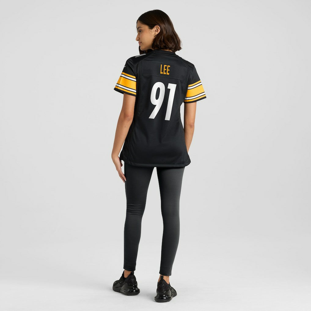 Logan Lee Pittsburgh Steelers Women's Team Game Jersey - Black | Nike for sale
