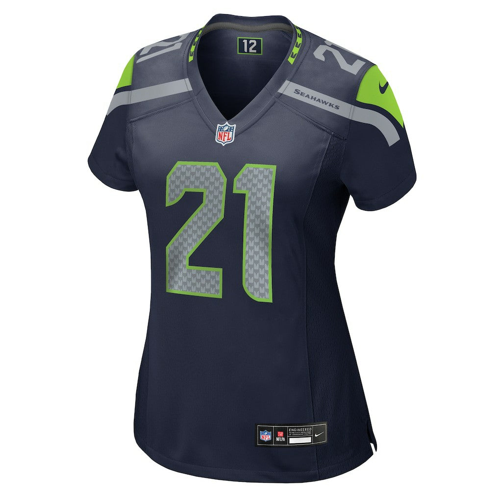 Devon Witherspoon Seattle Seahawks Women's Team Game Jersey - College Navy | Nike for sale