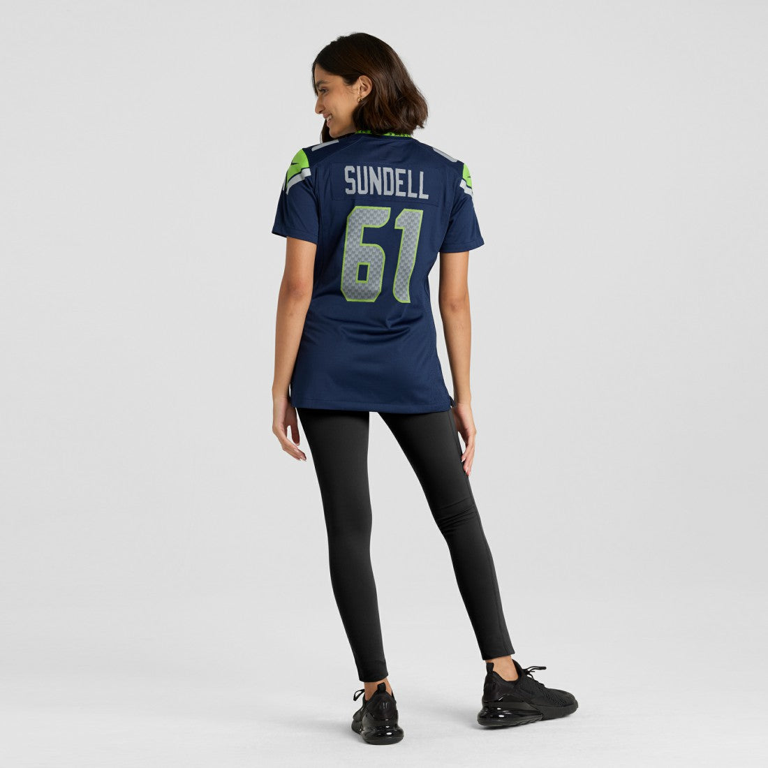 Jalen Sundell Seattle Seahawks Women's Team Game Jersey - College Navy | Nike on sale