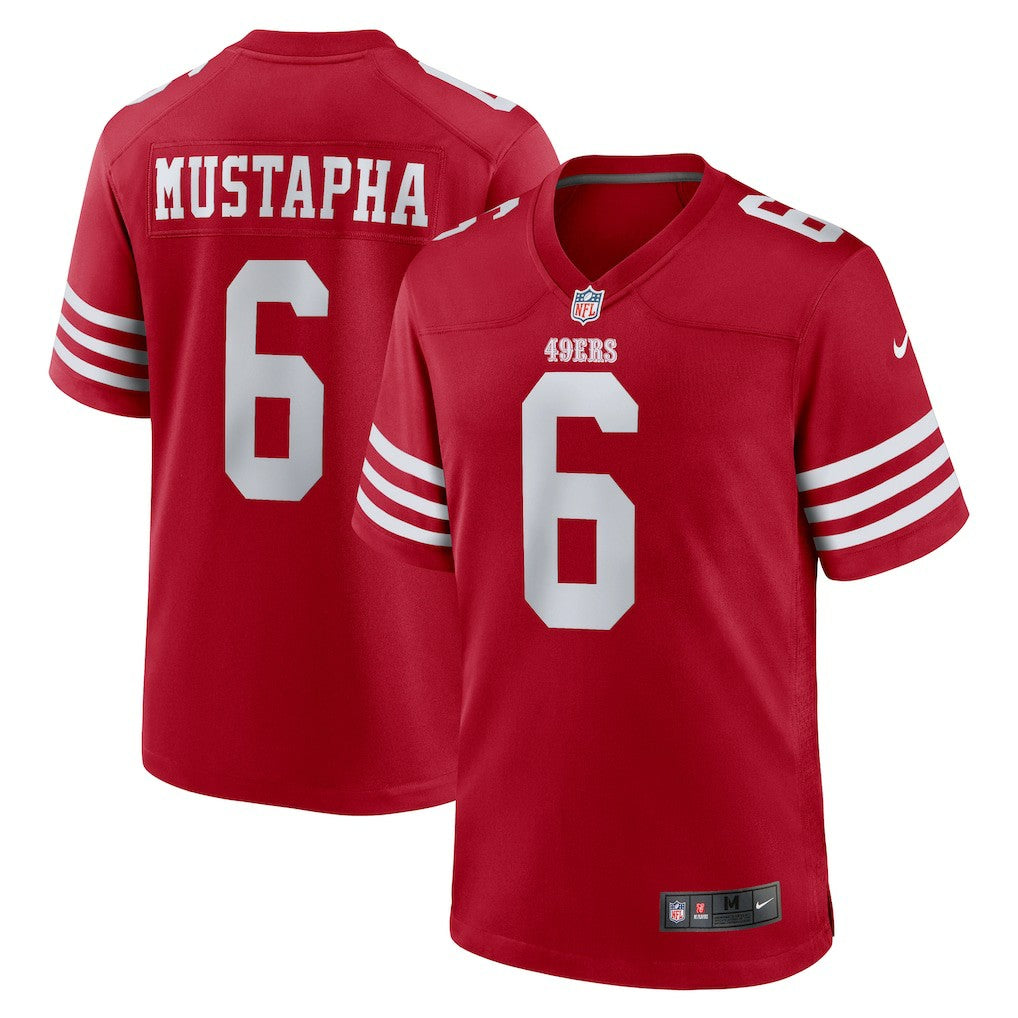 Malik Mustapha San Francisco 49ers Game Jersey - Scarlet | Nike sale