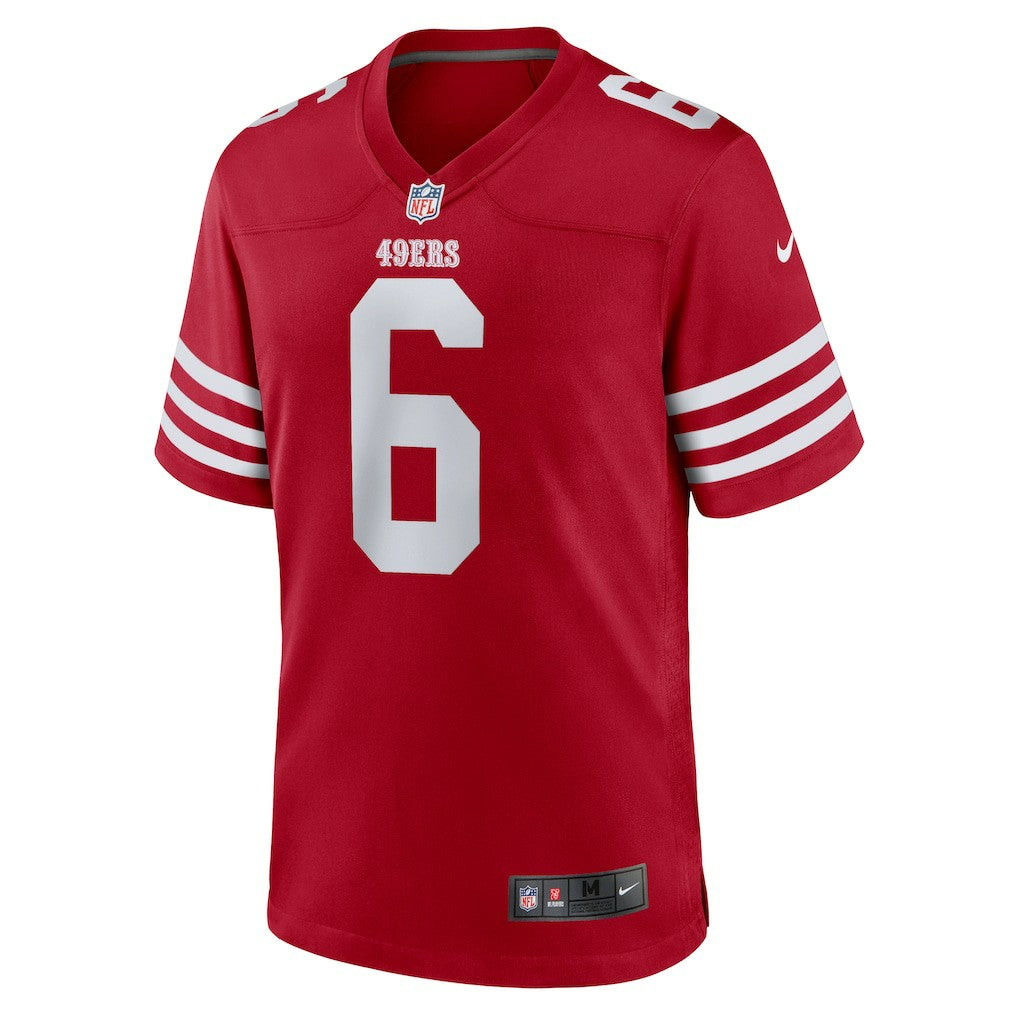 Malik Mustapha San Francisco 49ers Game Jersey - Scarlet | Nike sale