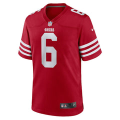 Malik Mustapha San Francisco 49ers Game Jersey - Scarlet | Nike sale