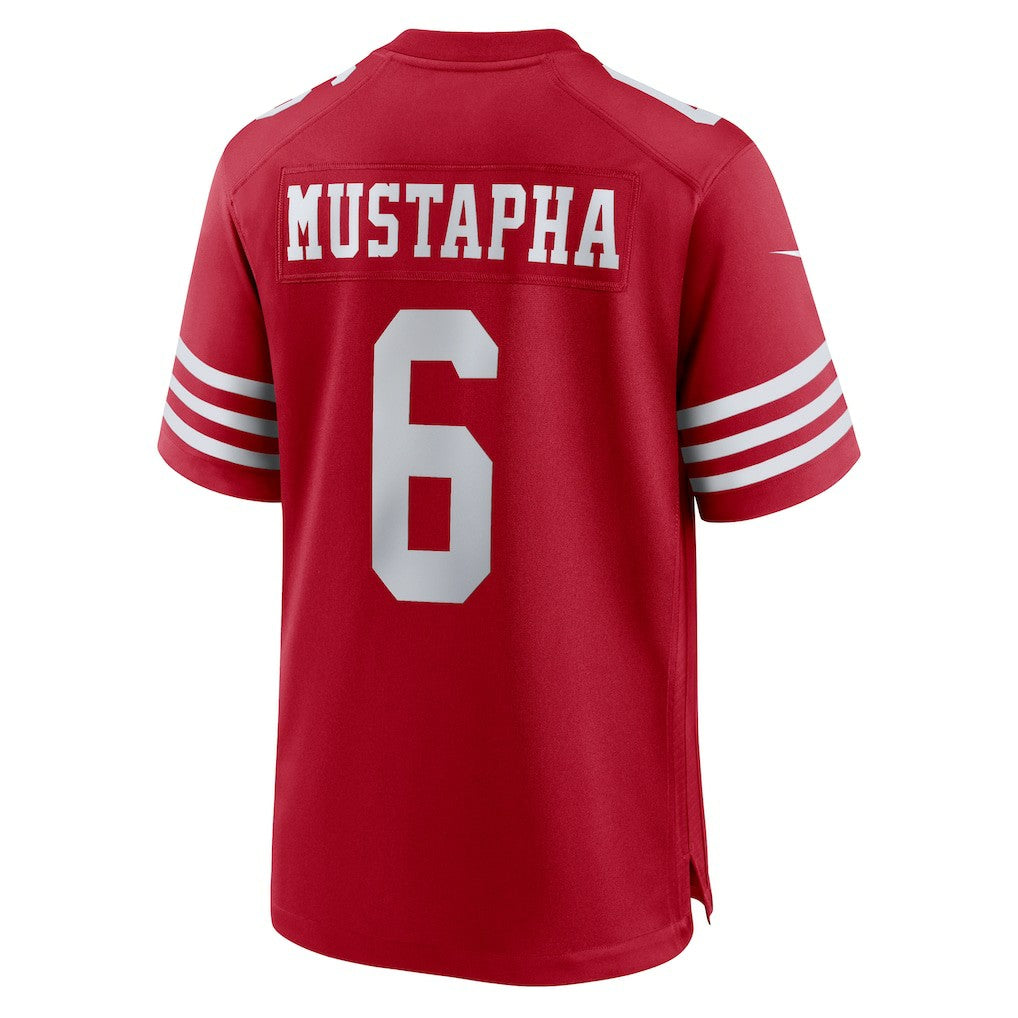 Malik Mustapha San Francisco 49ers Game Jersey - Scarlet | Nike sale