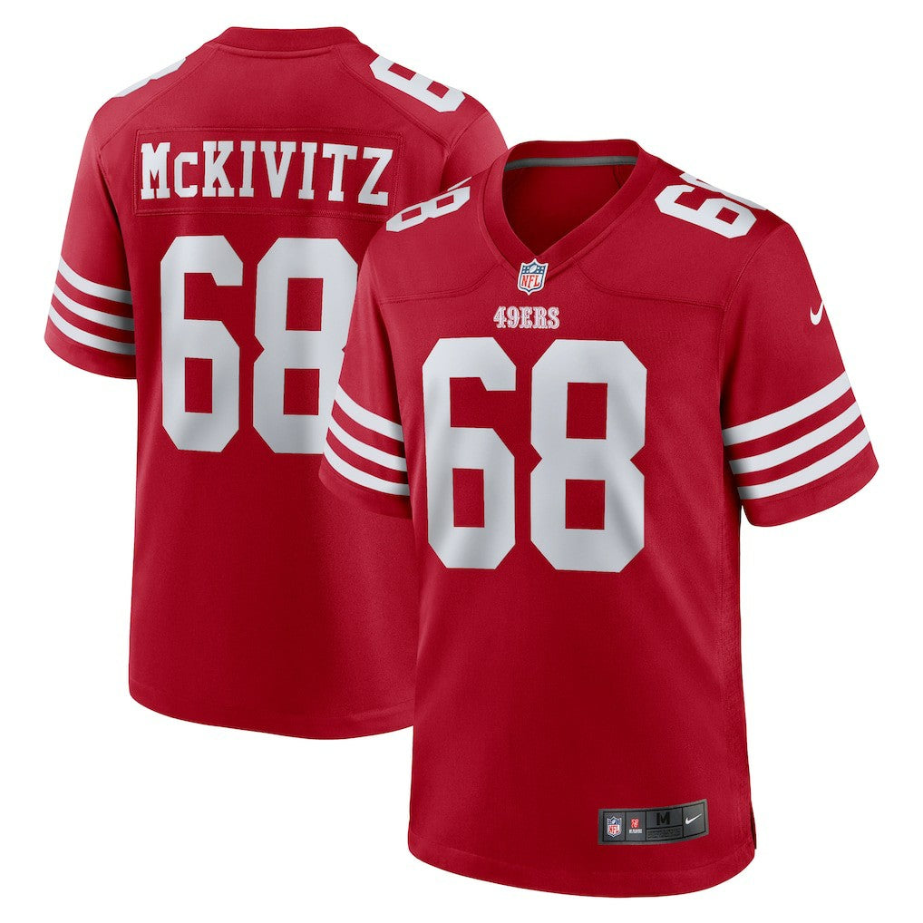 Colton McKivitz San Francisco 49ers Game Jersey - Scarlet | Nike online