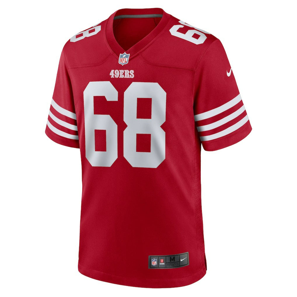 Colton McKivitz San Francisco 49ers Game Jersey - Scarlet | Nike online