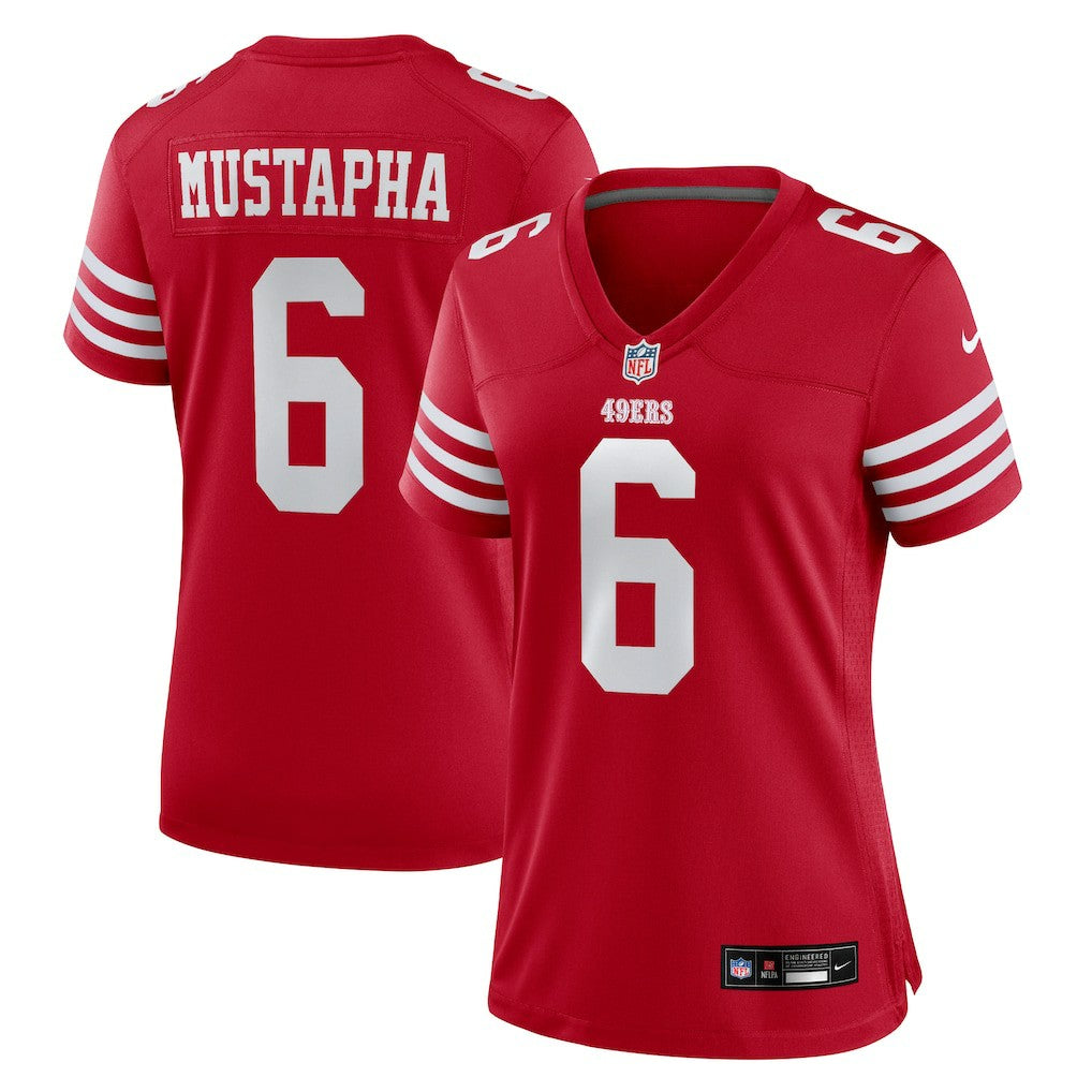 Malik Mustapha San Francisco 49ers Women's Team Game Jersey - Scarlet | Nike on sale