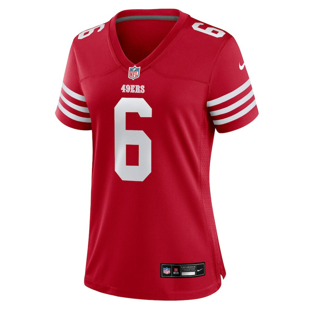Malik Mustapha San Francisco 49ers Women's Team Game Jersey - Scarlet | Nike on sale