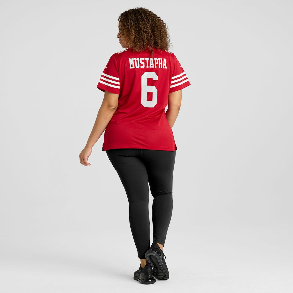 Malik Mustapha San Francisco 49ers Women's Team Game Jersey - Scarlet | Nike on sale