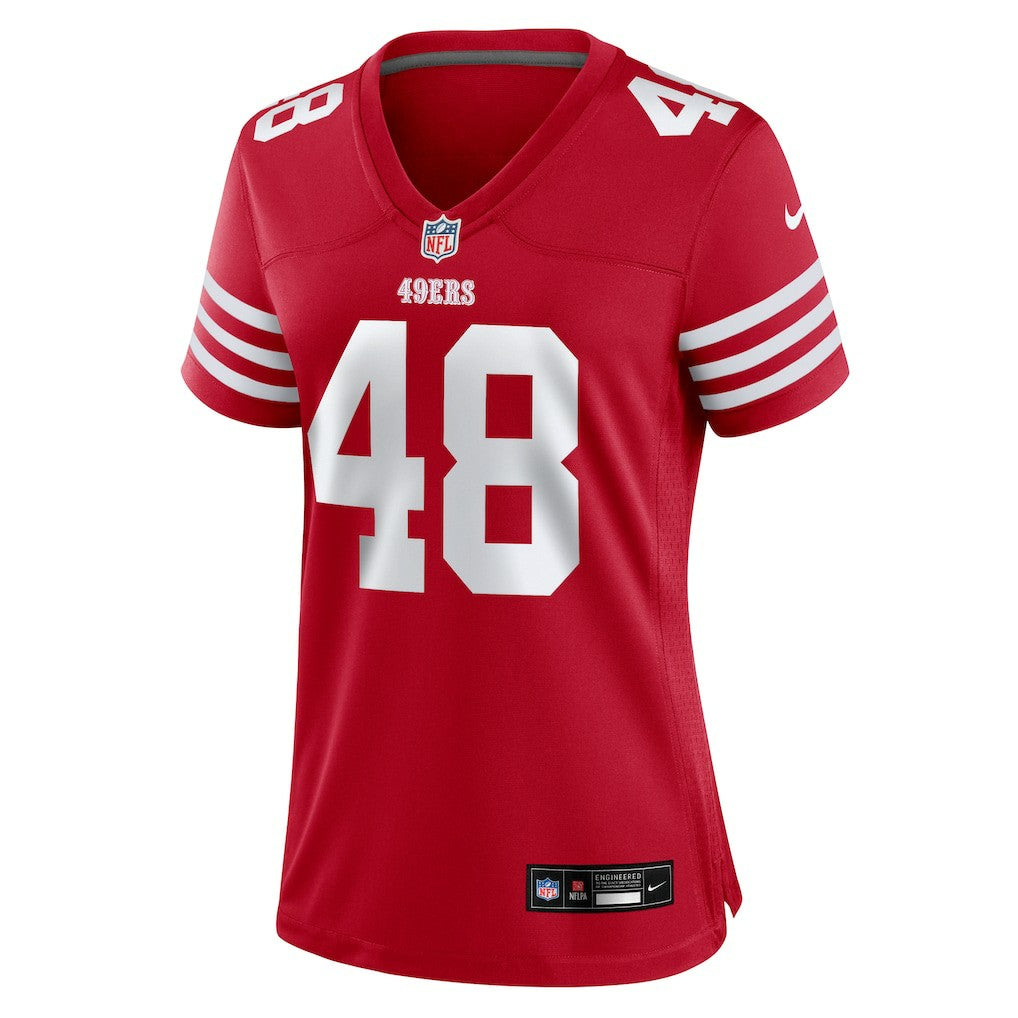 Tatum Bethune San Francisco 49ers Women's Team Game Jersey - Scarlet | Nike discount
