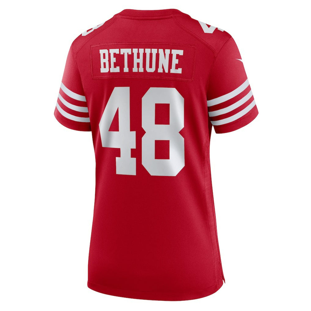 Tatum Bethune San Francisco 49ers Women's Team Game Jersey - Scarlet | Nike discount