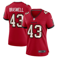 Chris Braswell Tampa Bay Buccaneers Women's Team Game Jersey - Red | Nike outlet