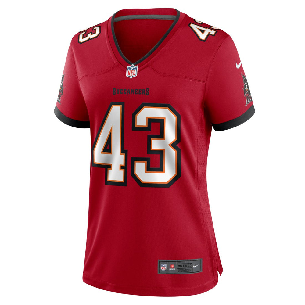 Chris Braswell Tampa Bay Buccaneers Women's Team Game Jersey - Red | Nike outlet