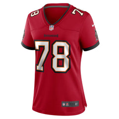 Tristan Wirfs Tampa Bay Buccaneers Women's Team Game Jersey - Red | Nike outlet