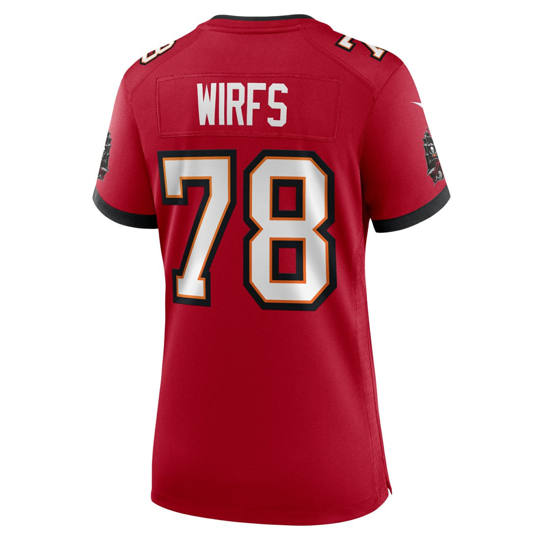 Tristan Wirfs Tampa Bay Buccaneers Women's Team Game Jersey - Red | Nike outlet
