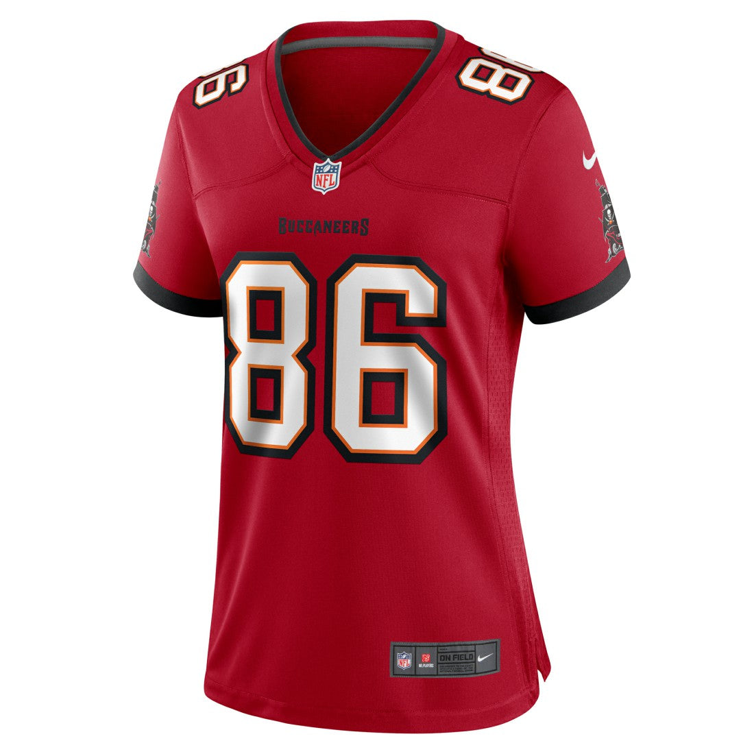 Evan Deckers Tampa Bay Buccaneers Women's Team Game Jersey - Red | Nike cheap