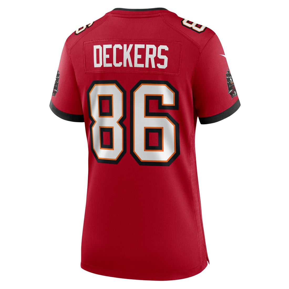 Evan Deckers Tampa Bay Buccaneers Women's Team Game Jersey - Red | Nike cheap