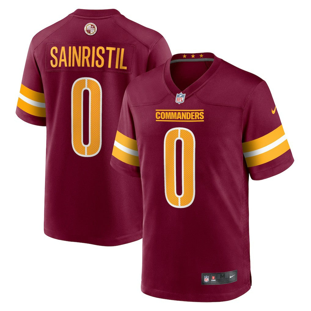 Mike Sainristil Washington Commanders Game Jersey - Burgundy | Nike cheap
