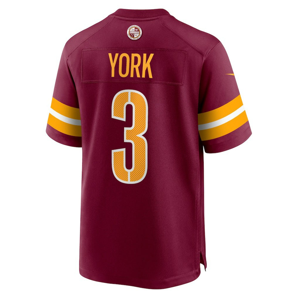 Cade York Washington Commanders Game Jersey - Burgundy | Nike sale