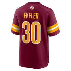 Austin Ekeler Washington Commanders Game Jersey - Burgundy | Nike online