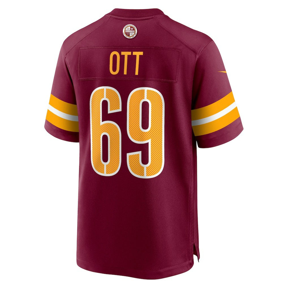 Tyler Ott Washington Commanders Game Jersey - Burgundy | Nike online