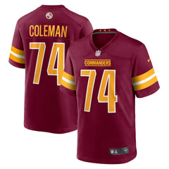 Brandon Coleman Washington Commanders Game Jersey - Burgundy | Nike for sale