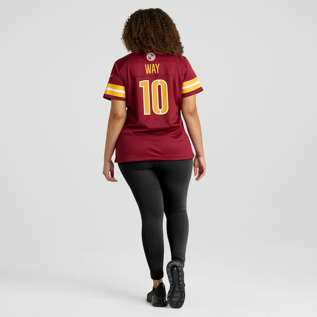 Tress Way Washington Commanders Women's Team Game Jersey - Burgundy | Nike for sale