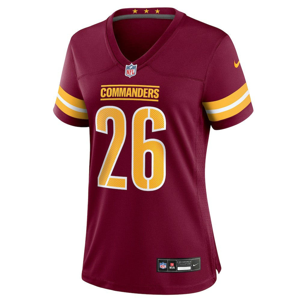 Jeremy McNichols Washington Commanders Women's Team Game Jersey - Burgundy | Nike cheap