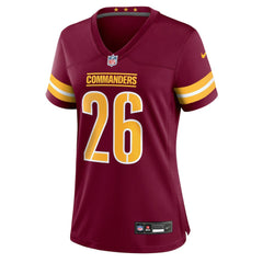 Jeremy McNichols Washington Commanders Women's Team Game Jersey - Burgundy | Nike cheap