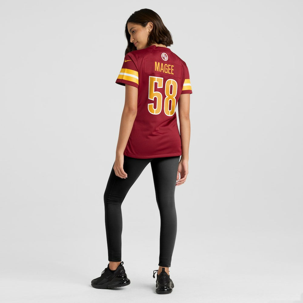 Jordan Magee Washington Commanders Women's Team Game Jersey - Burgundy | Nike outlet