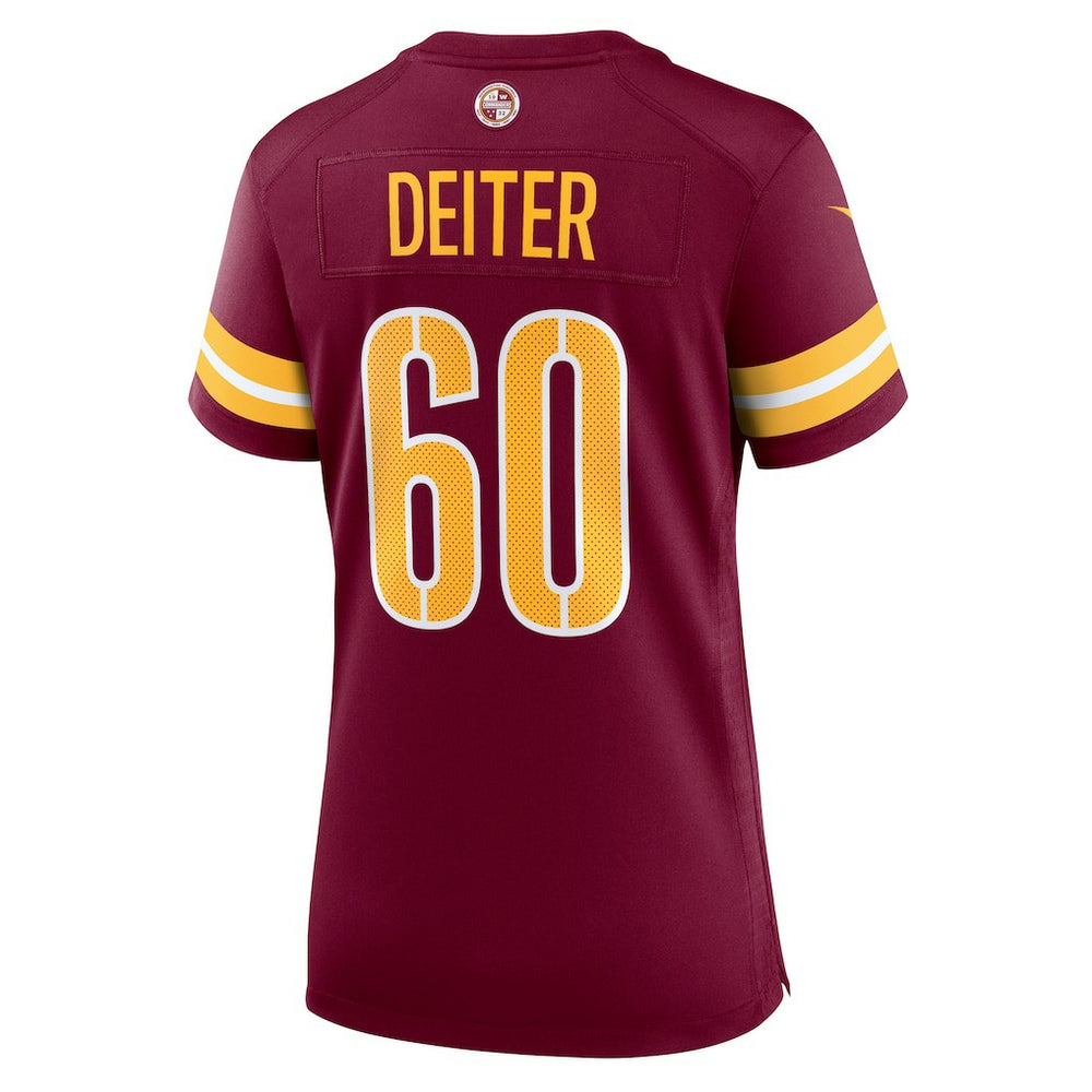 Michael Deiter Washington Commanders Women's Team Game Jersey - Burgundy | Nike cheap